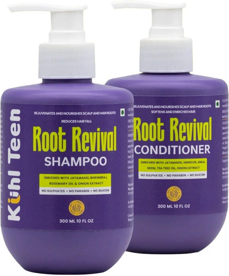 Root Revival Shampoo + Conditioner combo with amla, bhringraj and jatamansi