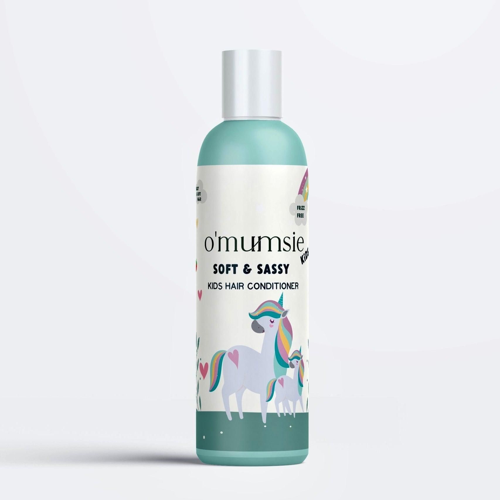 o'mumsie Hair Conditioner: For Baby & Kids, Detangles & Softens Hair Instantly - 250ml-picture-12