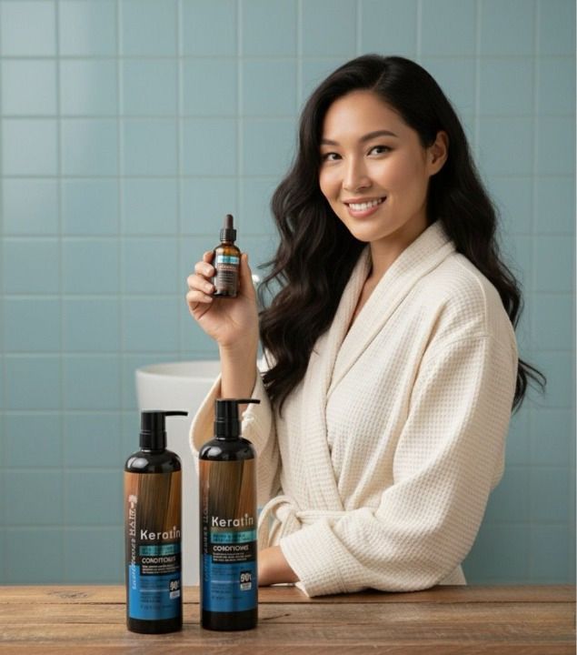 tsumugi Condtioner Hair Keratin Nutration Mostursing Conditioner Modeal-S1TTR-04-picture-11