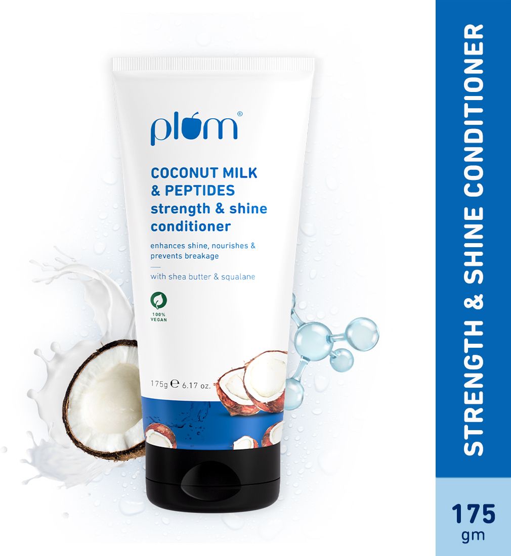plum Coconut Milk & Peptides conditioner, Strong, Smooth, Shiny Hair-picture-14