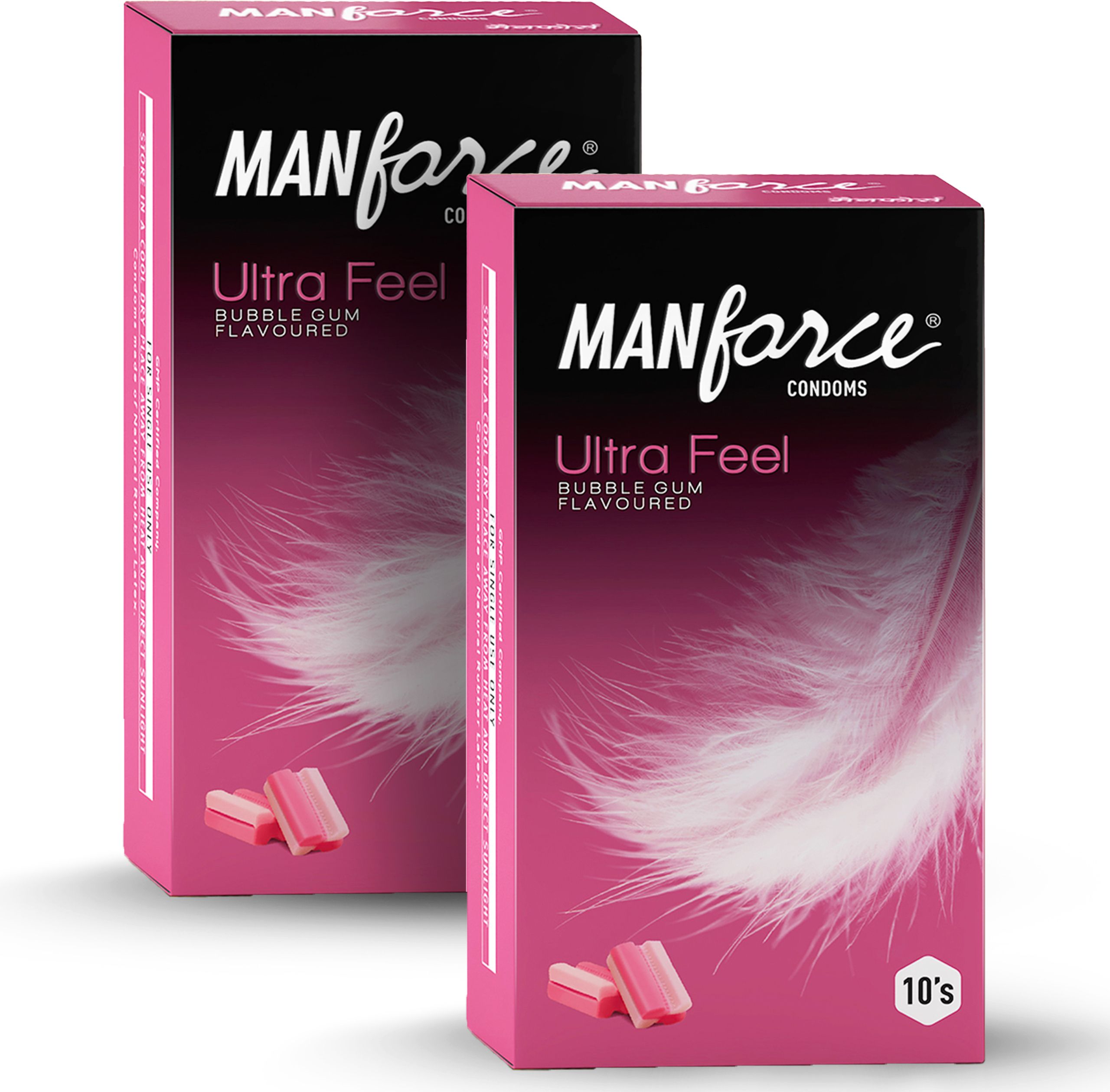 Super Thin ULTRA FEEL BubbleGum Flavour Condom