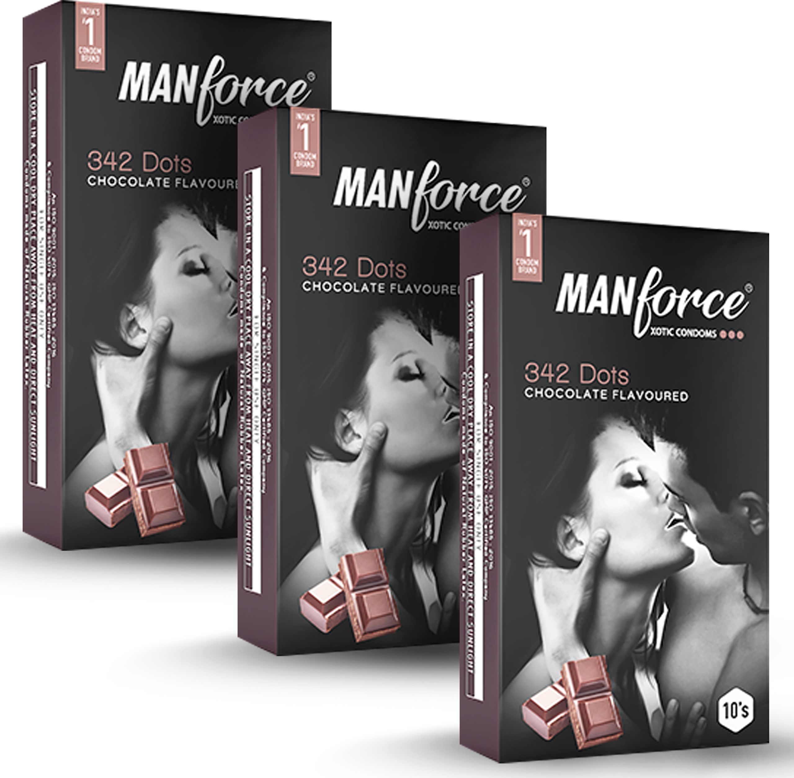 Wild 3 in 1s, Chocolate Flavoured Condom