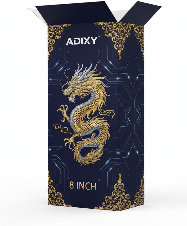 Silicon Dragon Jumbo Premium 8 Inch Comfortable Smooth Fit Condom-image-9