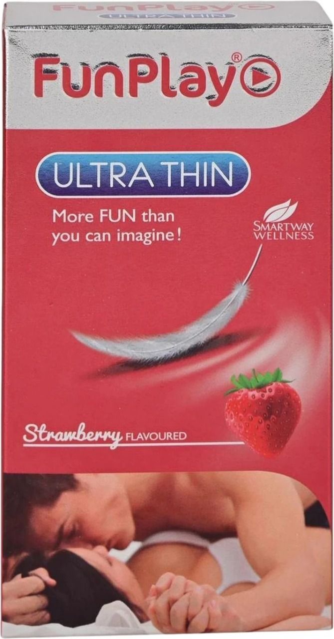 funplay STRAW ULTRA THIN 10 pc pack of 1 Condom (10 Sheets) Condom-picture-18
