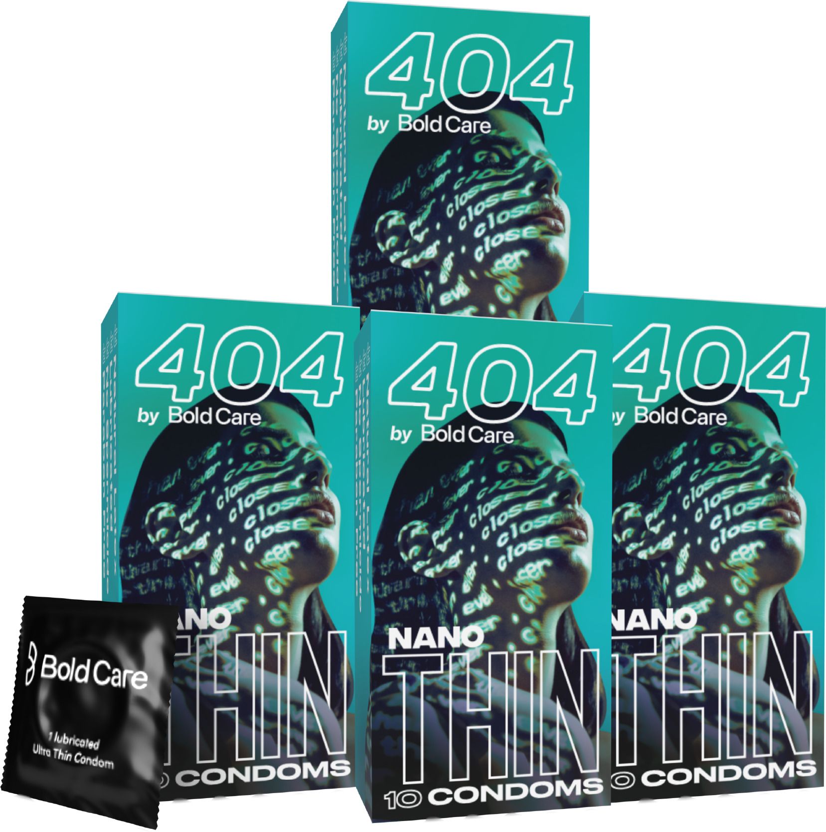 bold care 404 Super Nano Thin Condoms For MenIntense Fit with a Natural Feel Condom-picture-35