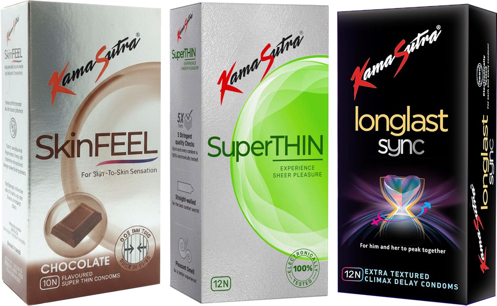 kamasutra SkinFEEL Chocolate, SuperTHIN And Longlast sync Condom-picture-21
