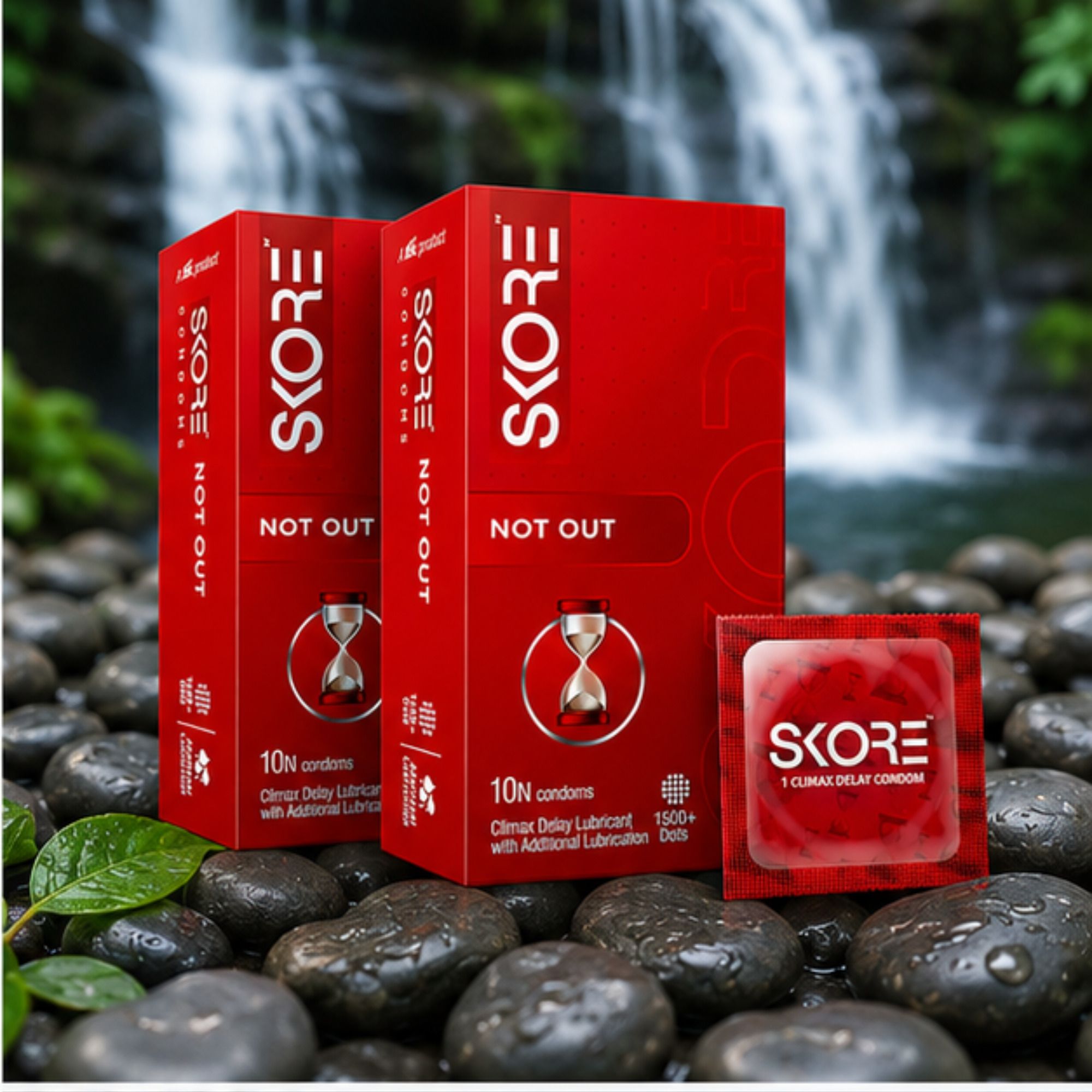 Not Out Delay Protection Condoms Pack of 2 | 20 Count Condom-image-32