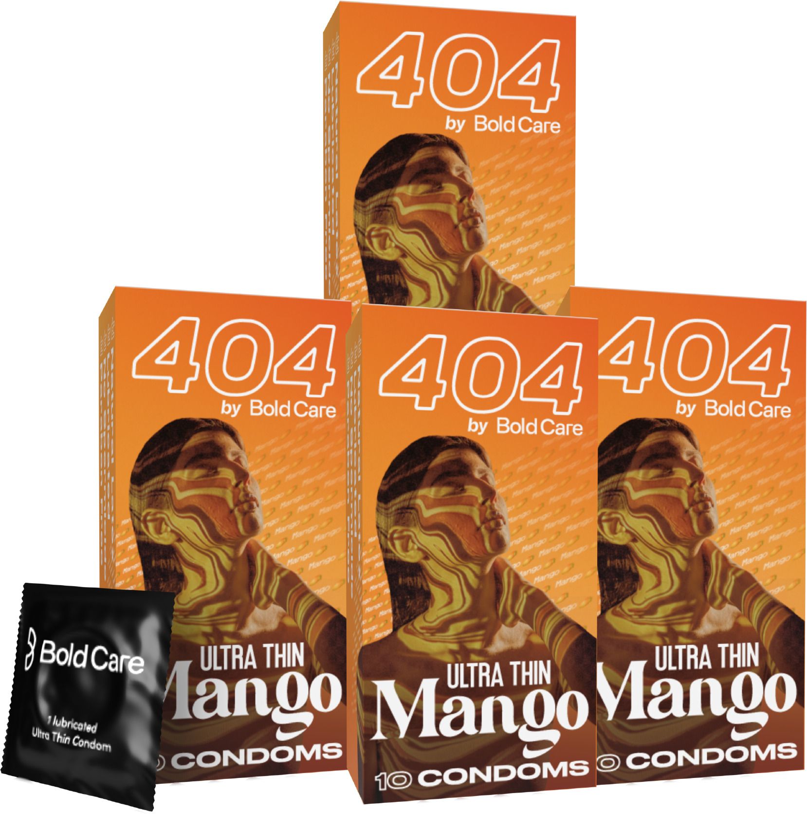 bold care 404 Super Ultra Thin Mango Flavored Condoms For Men Condom-picture-26