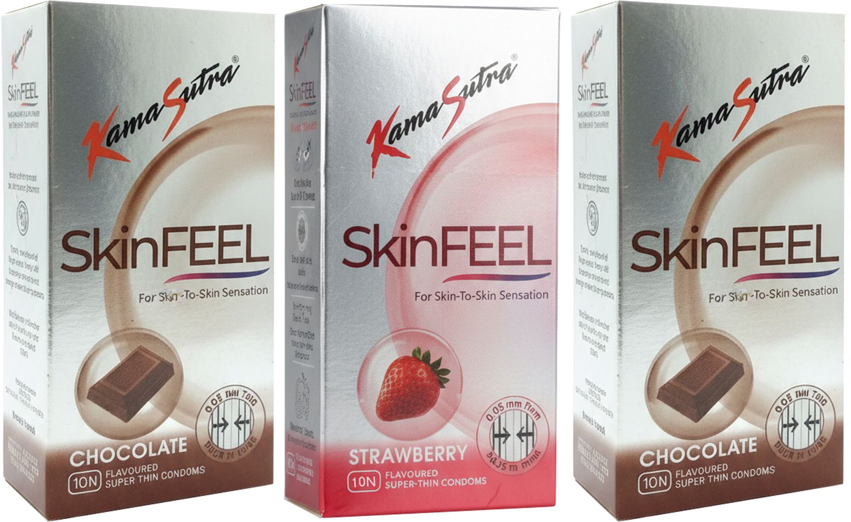 kamasutra SkinFEEL Chocolate, SkinFEEL Strawberry And SkinFEEL Chocolate Condom-picture-24