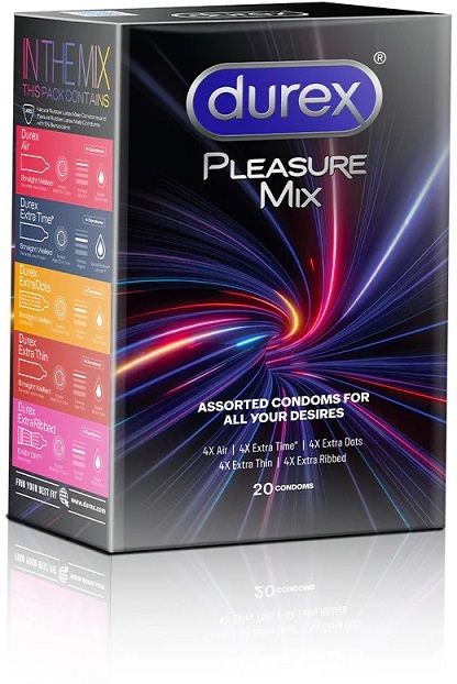 durex Pleasure Mix Assorted Pack Condom-picture-12