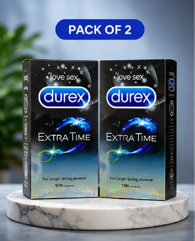 durex Extra Time Pack of 2 Condom-picture-16