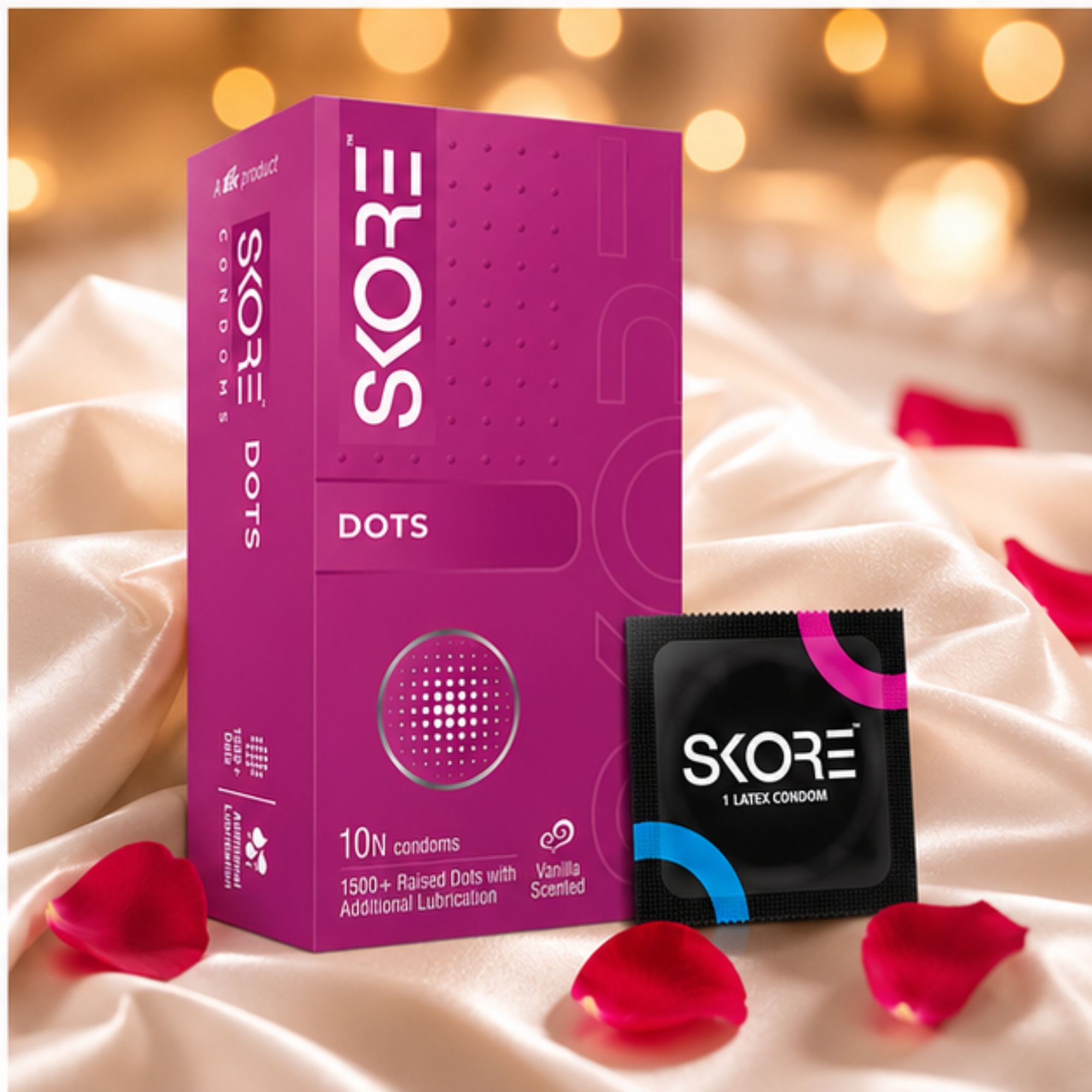 skore Dots Intimate Wellness Condoms with Additional Lubrication Condom-picture-29