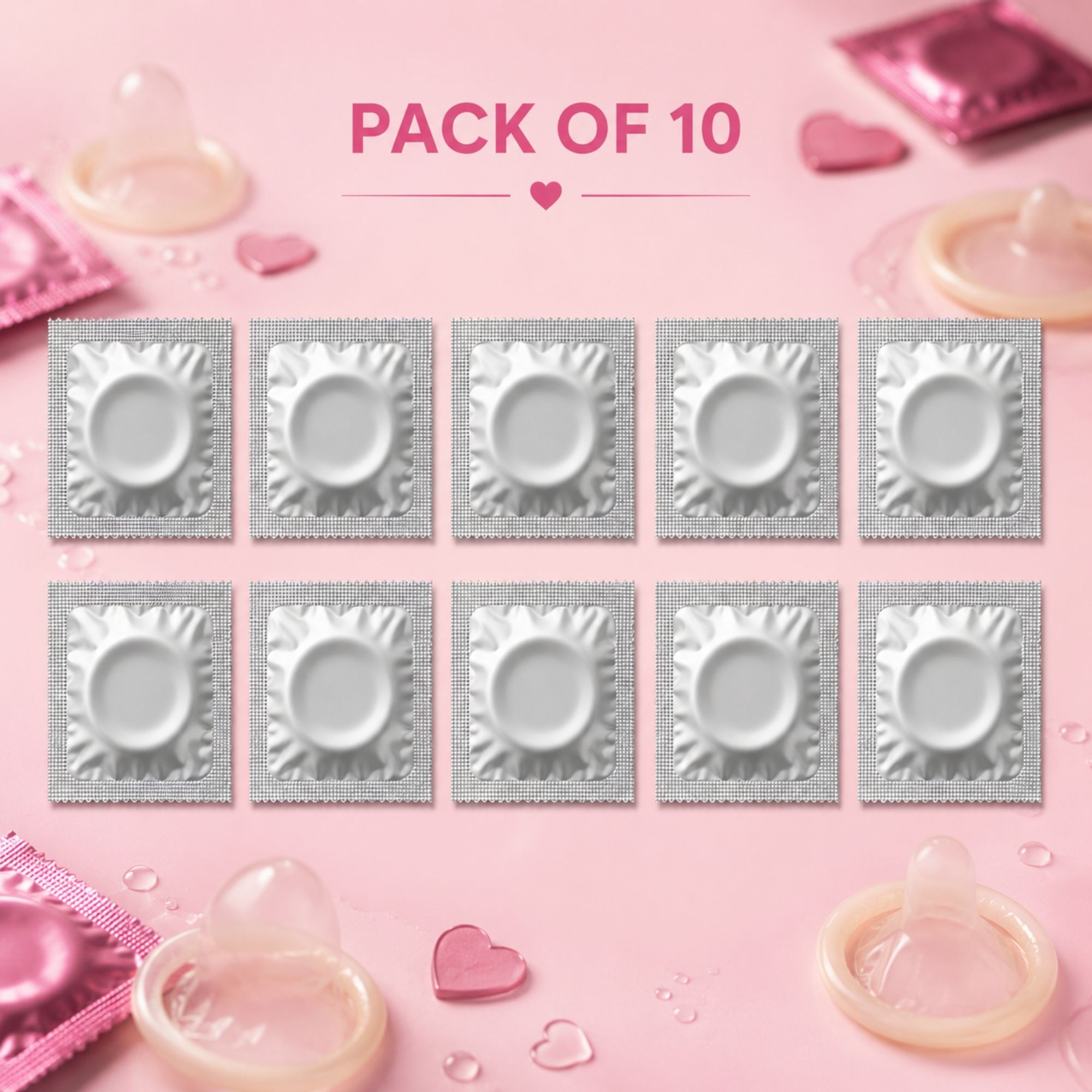Textured Condoms | Ribbed & Dotted Surface | Natural Flavour |Premium Protection Condom-image-34