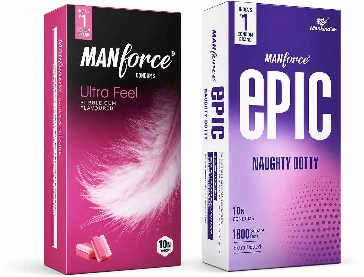mankind Manforce Epic Naughty Dotty , Bubblegum COndom Condom-picture-47