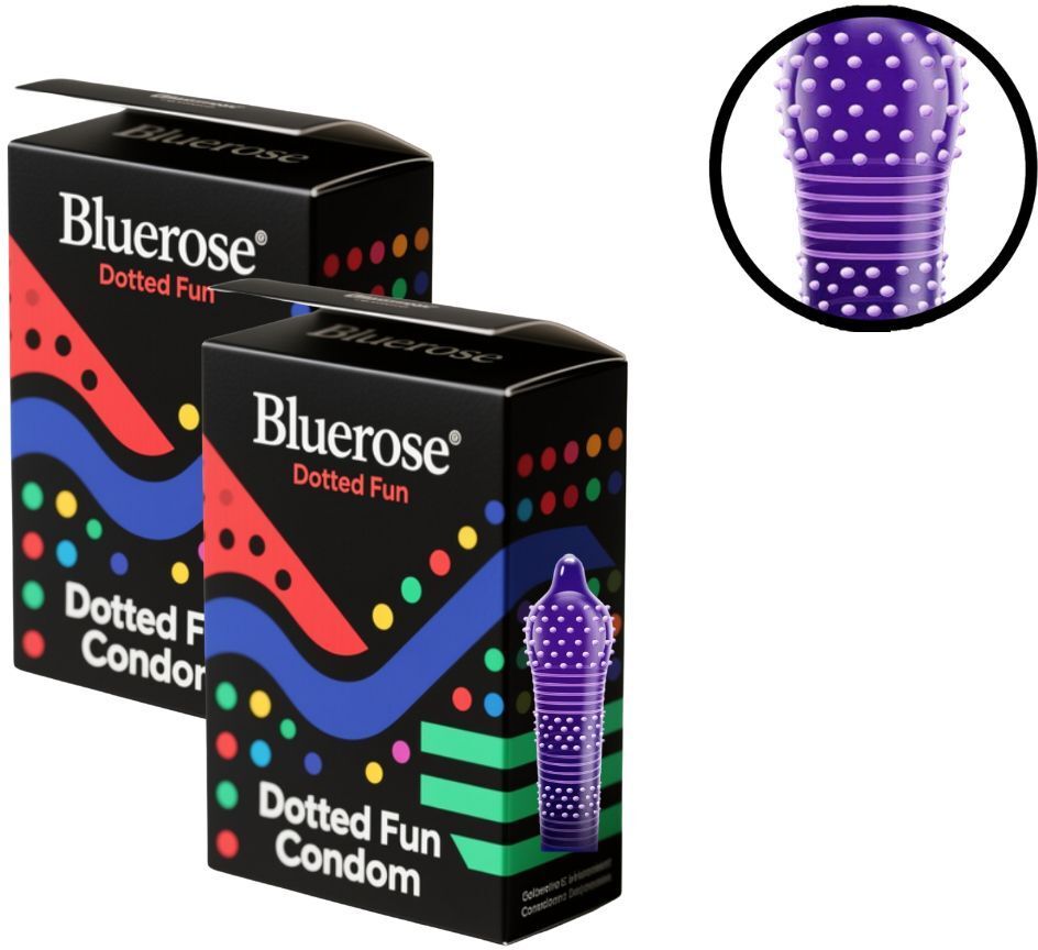 bluerose Extra Dotted - CR10-2PCS Condom-picture-15