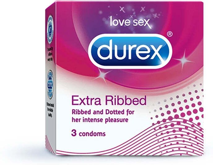 durex Extra Ribbed Pre-Lubricated Condoms | Pack of 3 Condom-picture-10