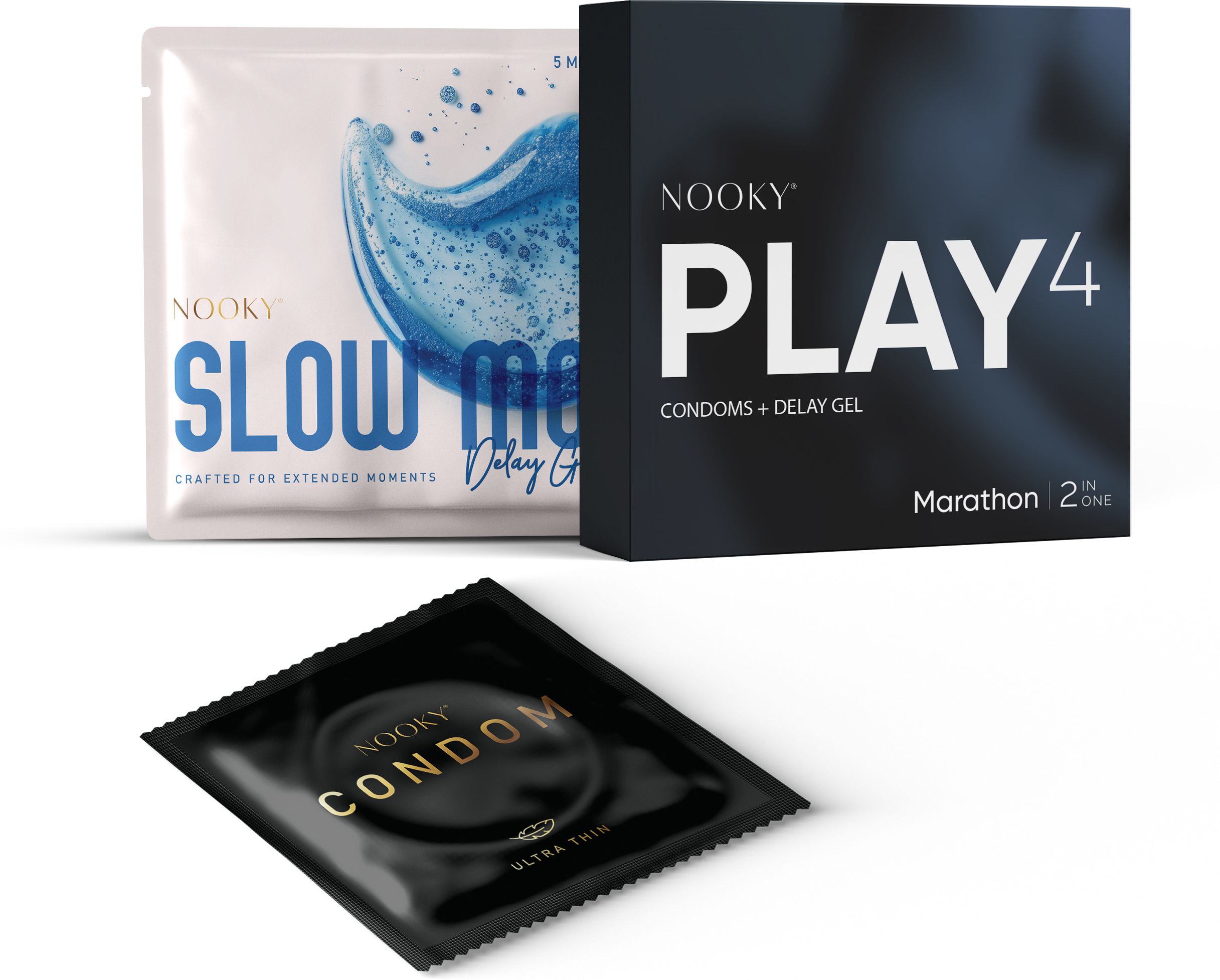 Marathon-2-In- 1 Ultra thin Condom kit | Natural Delay Gel + Condoms Condom-image-38