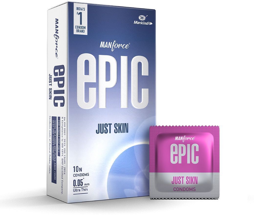 mankind Epic Just Skin Ultra Thin Condoms – 0.05mm, Natural Feel, 10 Sheets | Condom-picture-12