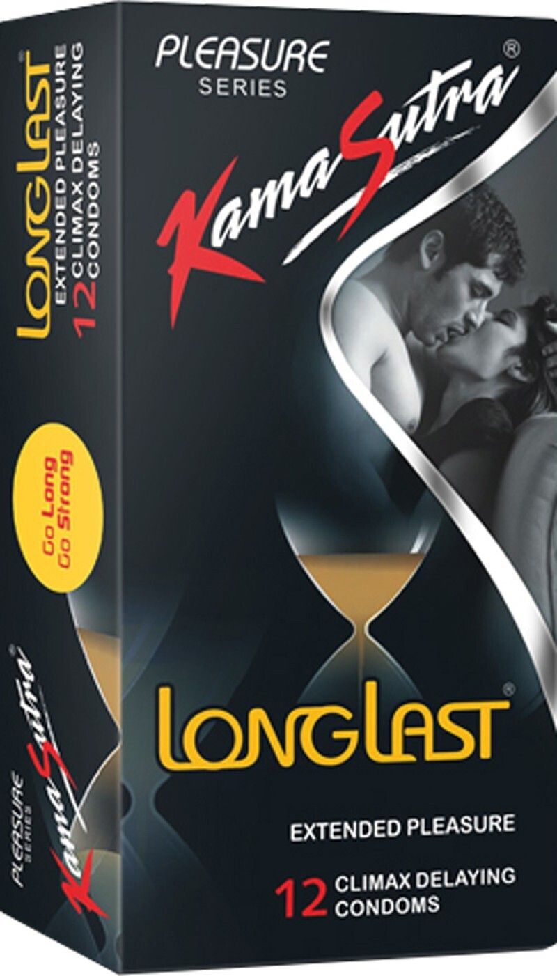 kamasutra Pleasure LongLast Condoms Climax Delaying Condoms , Set of 12 Condom-picture-19