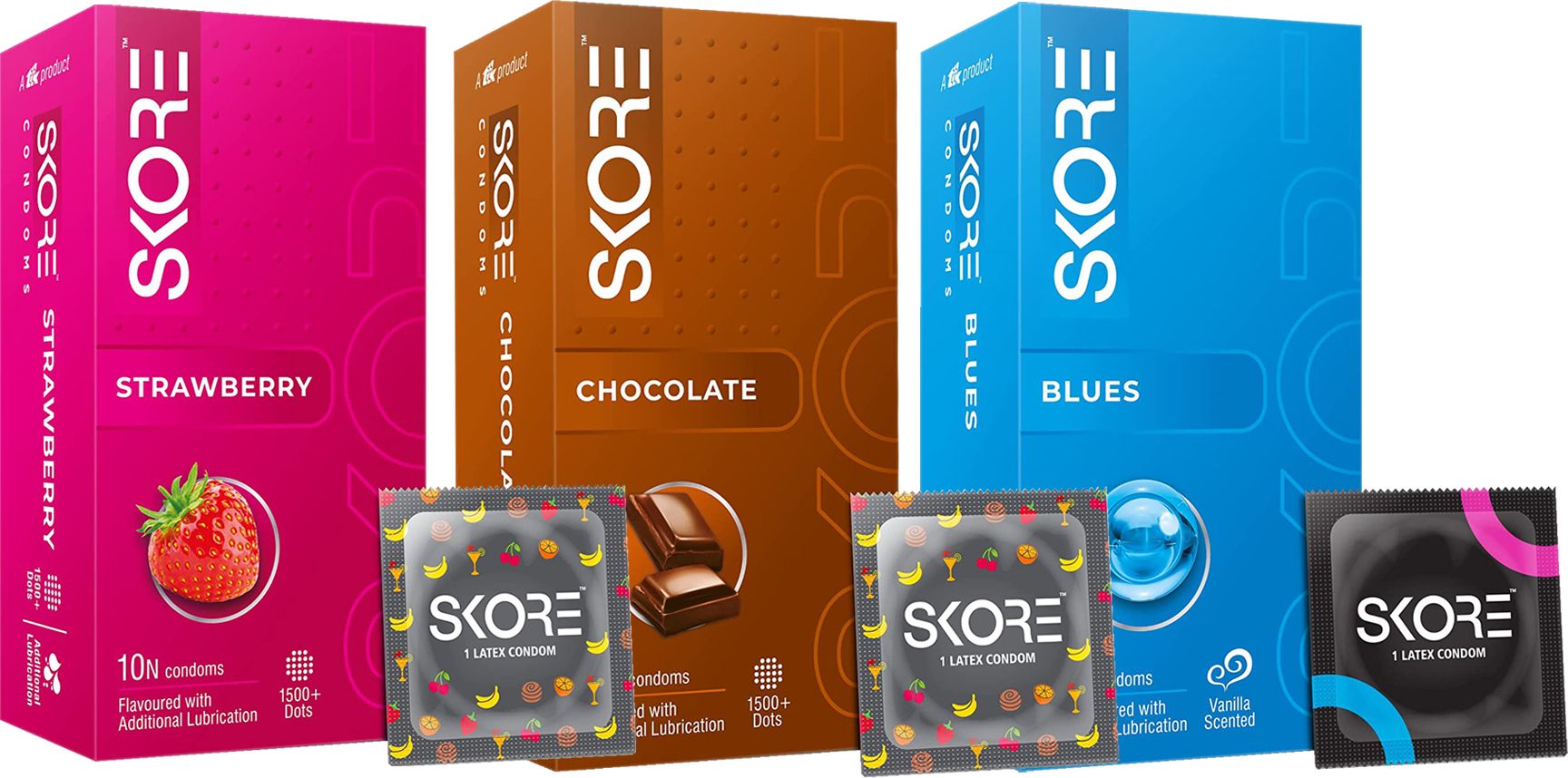 skore STRAWBERRY, CHOCOLATE AND BLUES Condom-picture-10