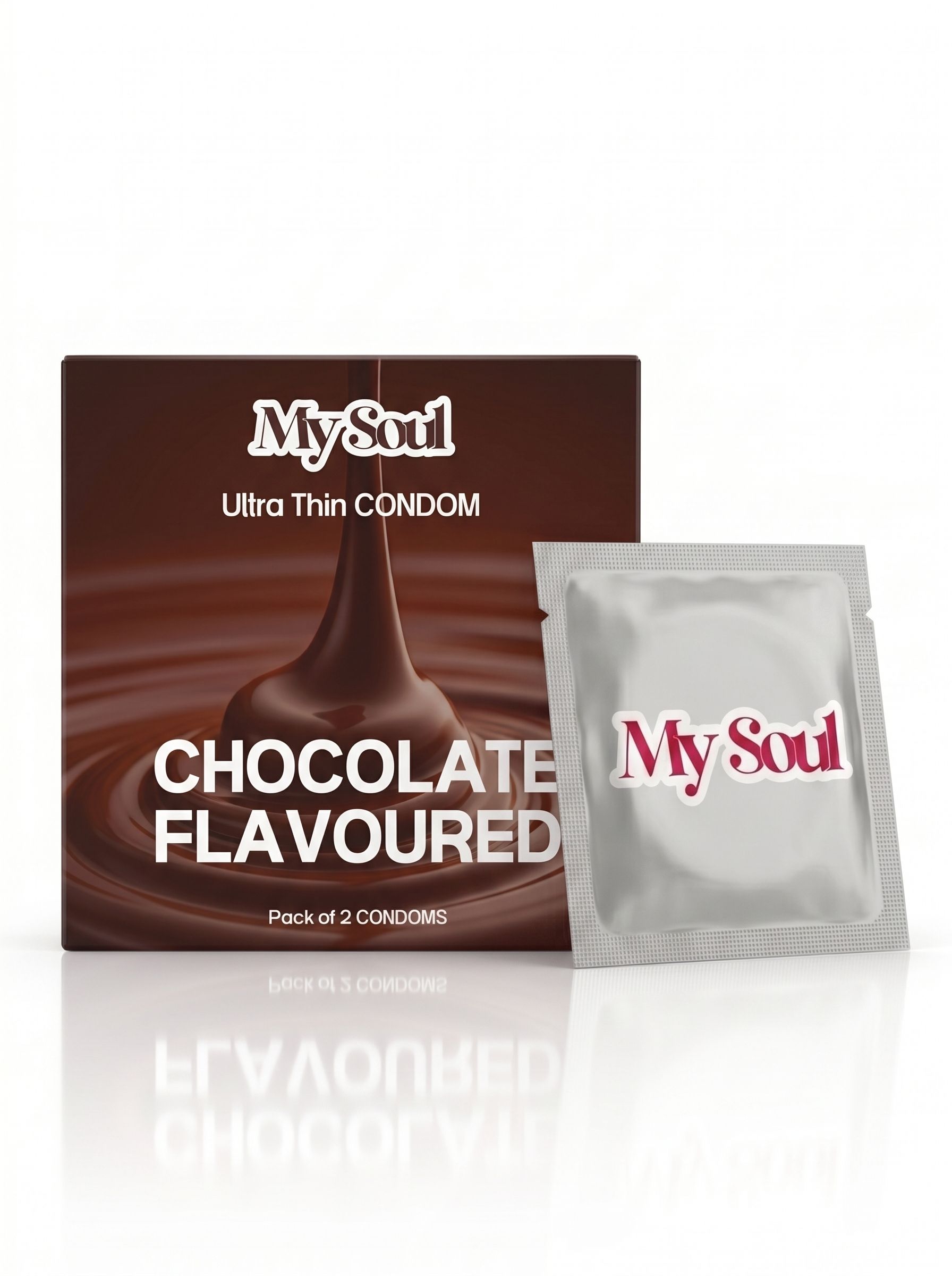 Spray with Chocolate Flavored Condoms for Men Condom-image-25