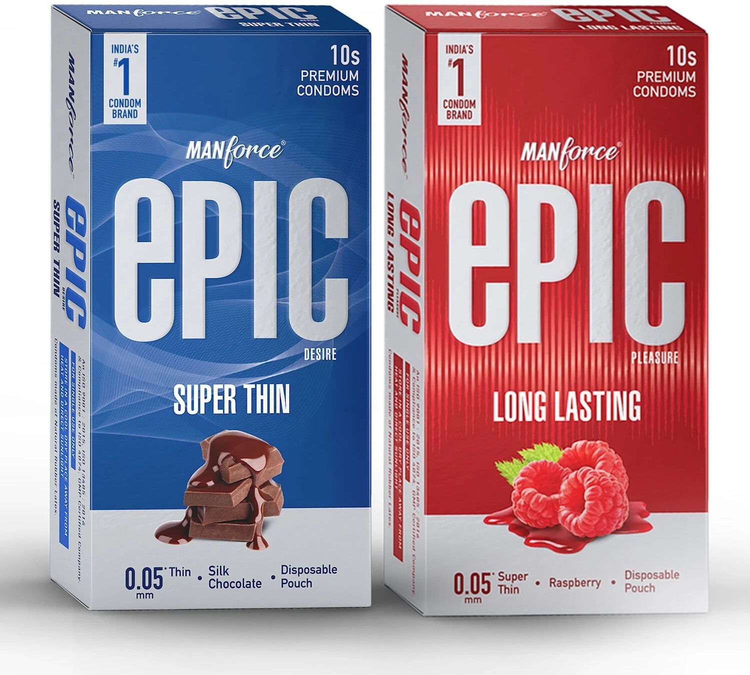 mankind Epic long lasting Raspberry , Epic Super thin Silk Chocolate Condom-picture-27