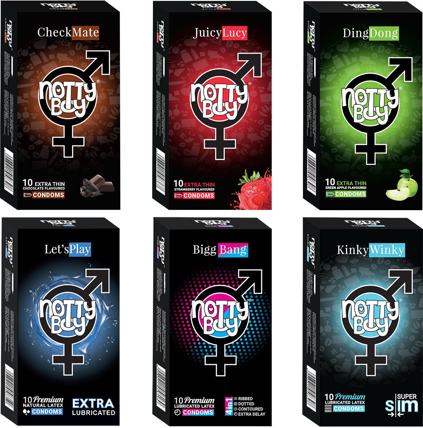 nottyboy Honeymoon All Day Night Combo Pack Condom-picture-16