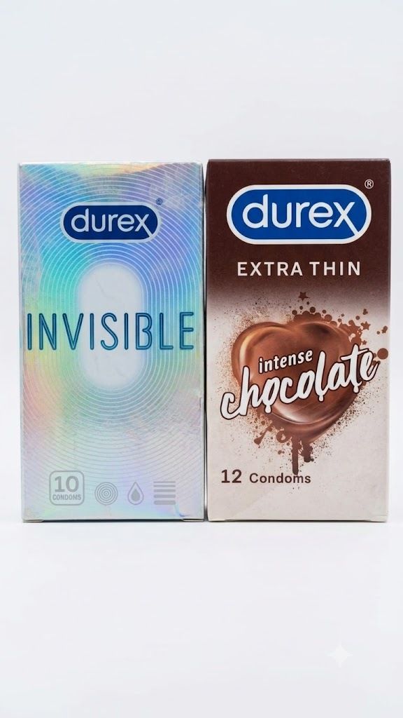 durex Invisible Super Thin & Extra Thin Intense Chocolate Flavored Condoms Combo Condom-picture-35