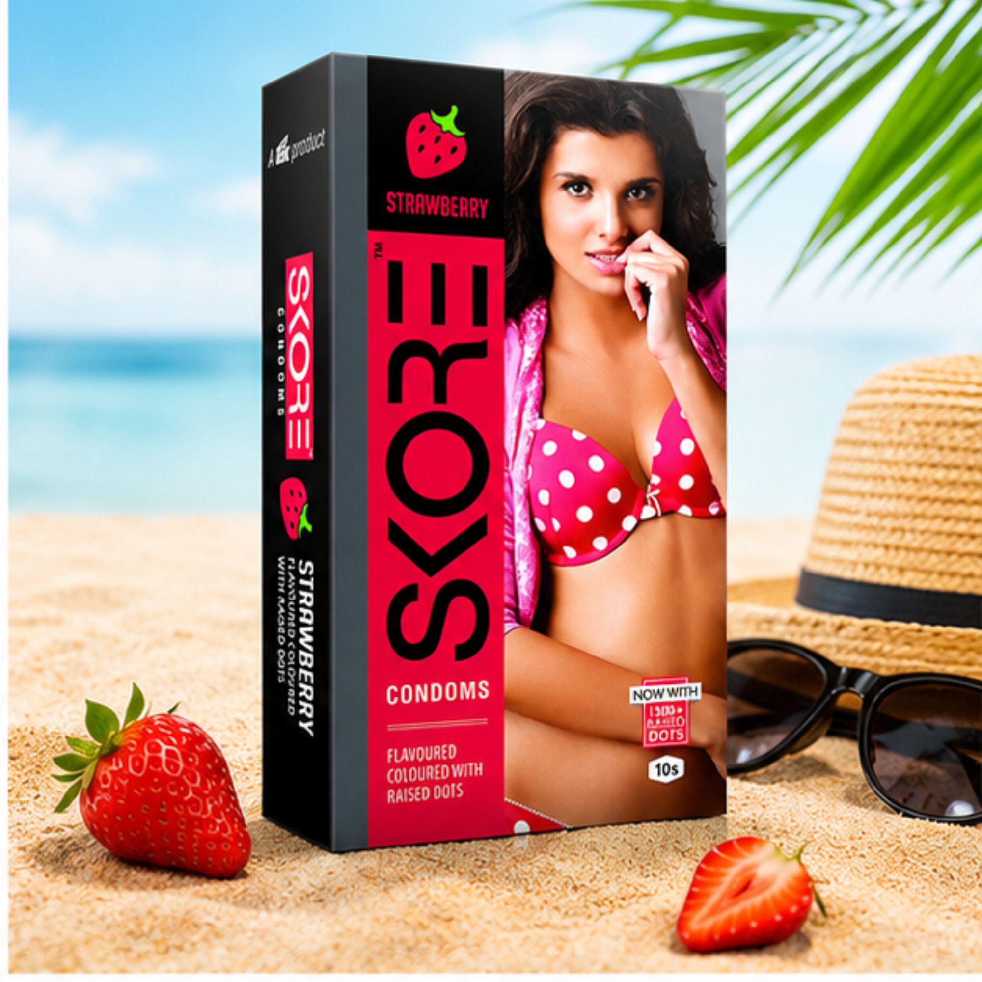 skore Premium Strawberry Condoms with Additional Lubrication Condom-picture-12