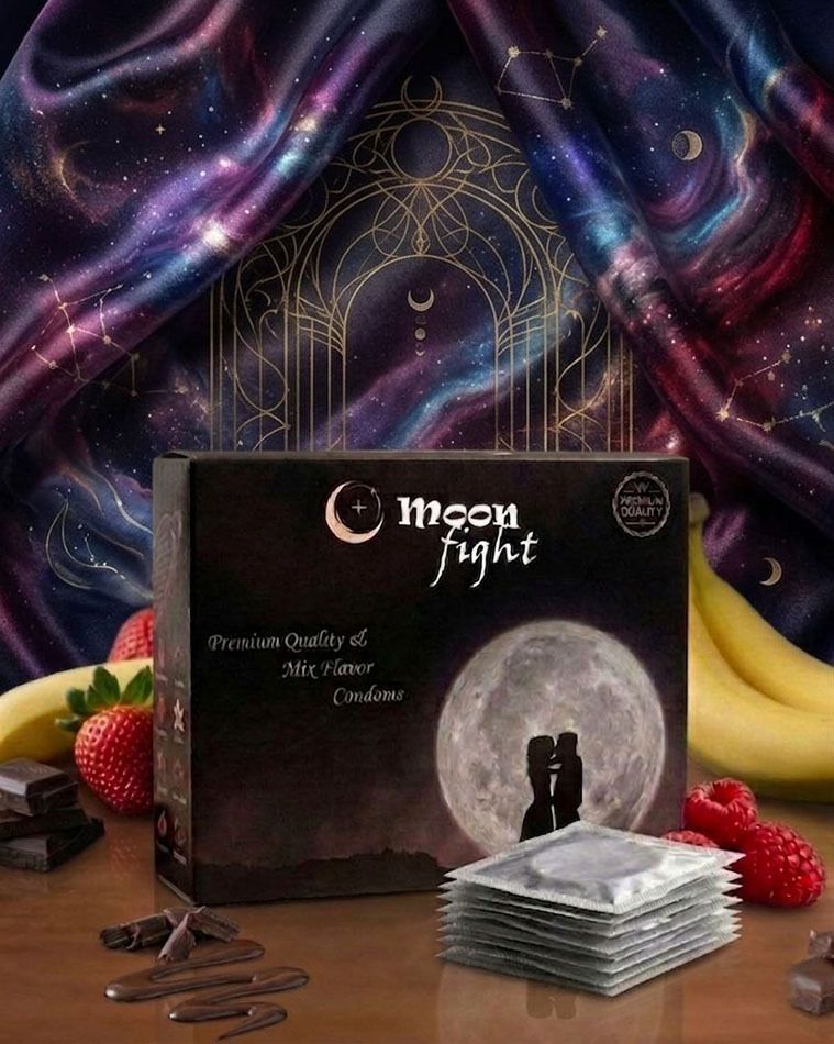 moon fight ALL MIX LUBRICANT CONDOMS Pack Of 1 Condom-picture-40