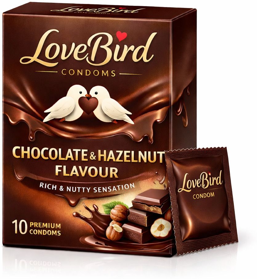 lovebirdcondom CHOCOLATE FLOVOURED | BEST TIME WITH PARTNER | UNLIMILET FUN WITH DOTTED Condom-picture-17