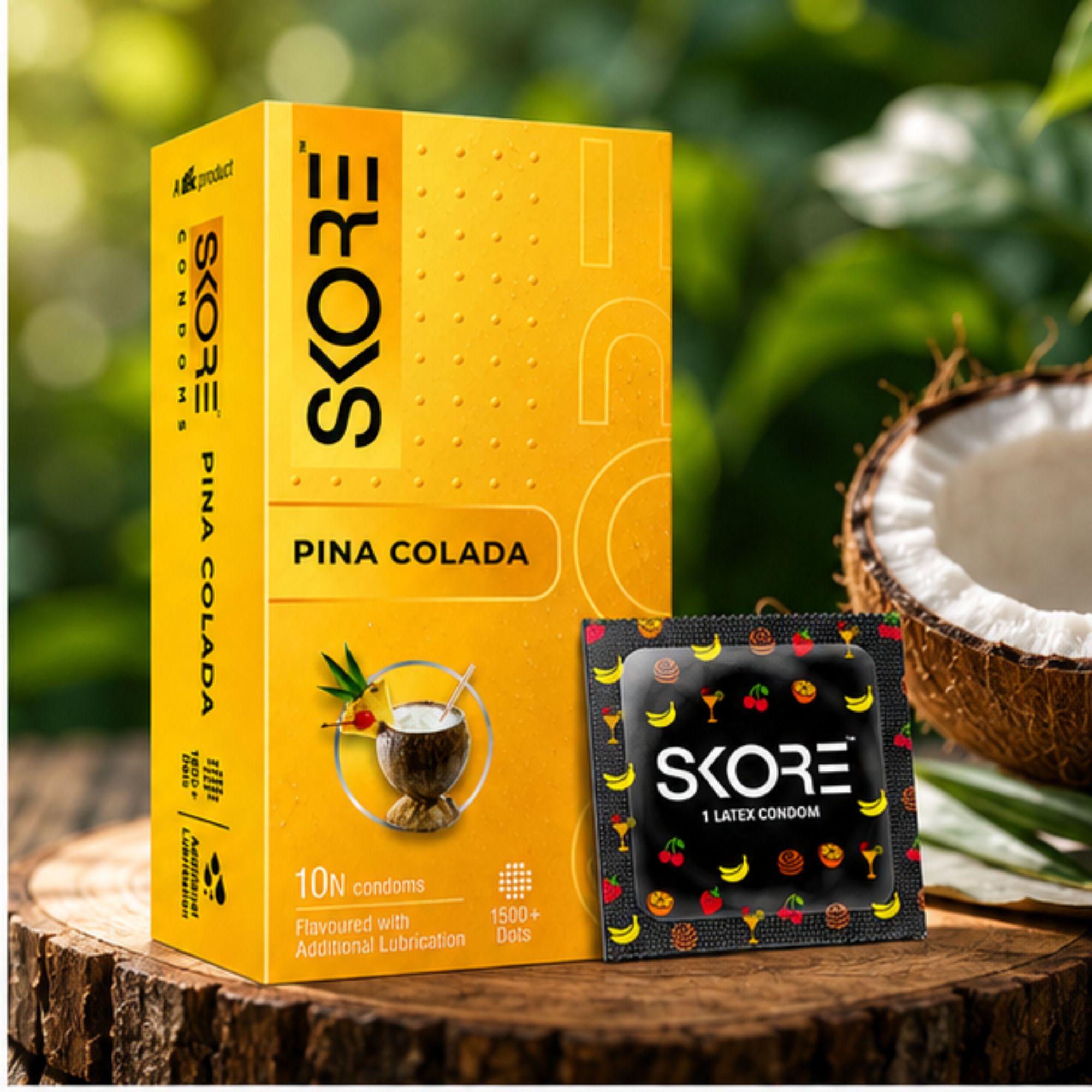 Pina Colada Condoms Value Pack | Pack of 1 Condom-image-8