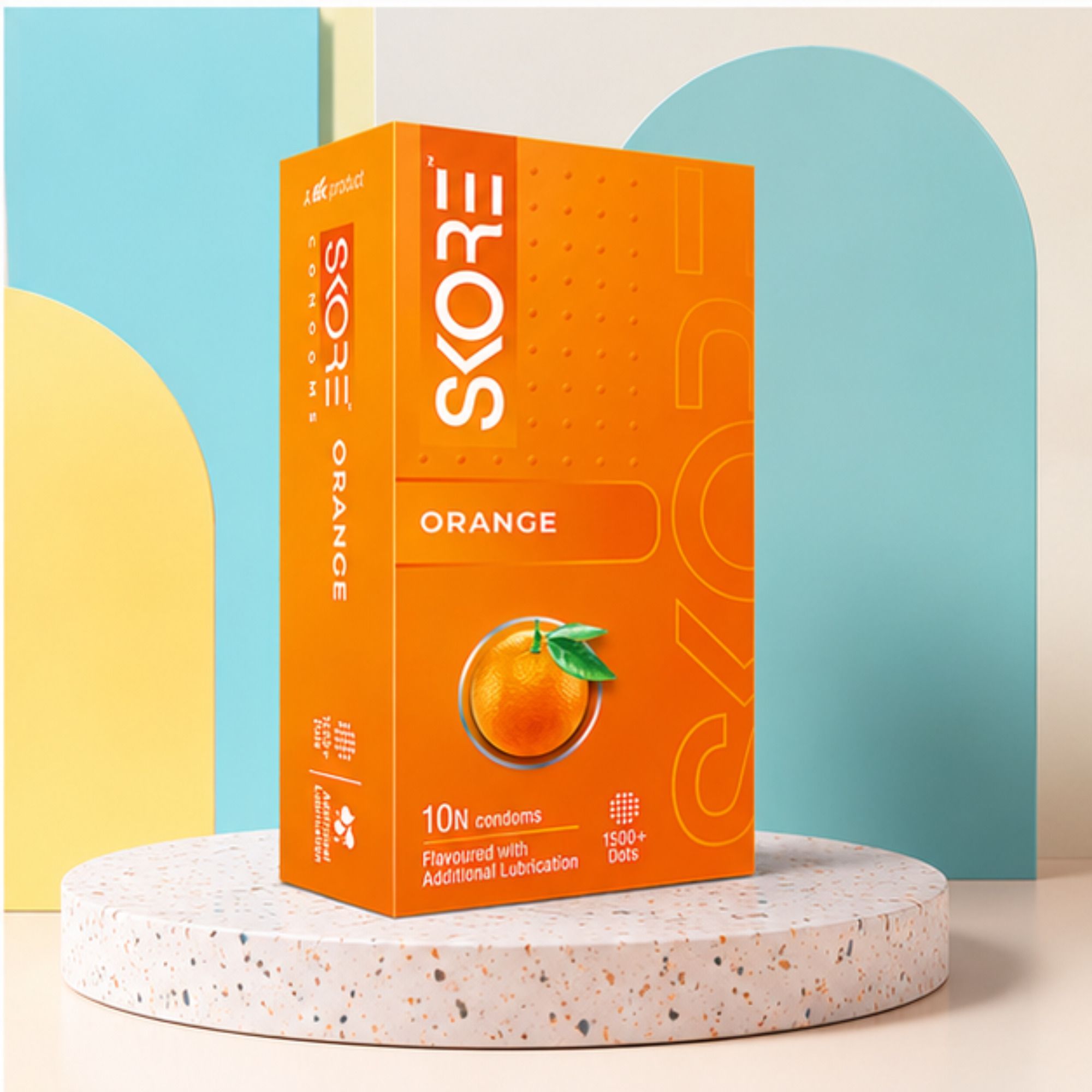skore Orange Premium Latex Condoms | 10 Count Condom-picture-15