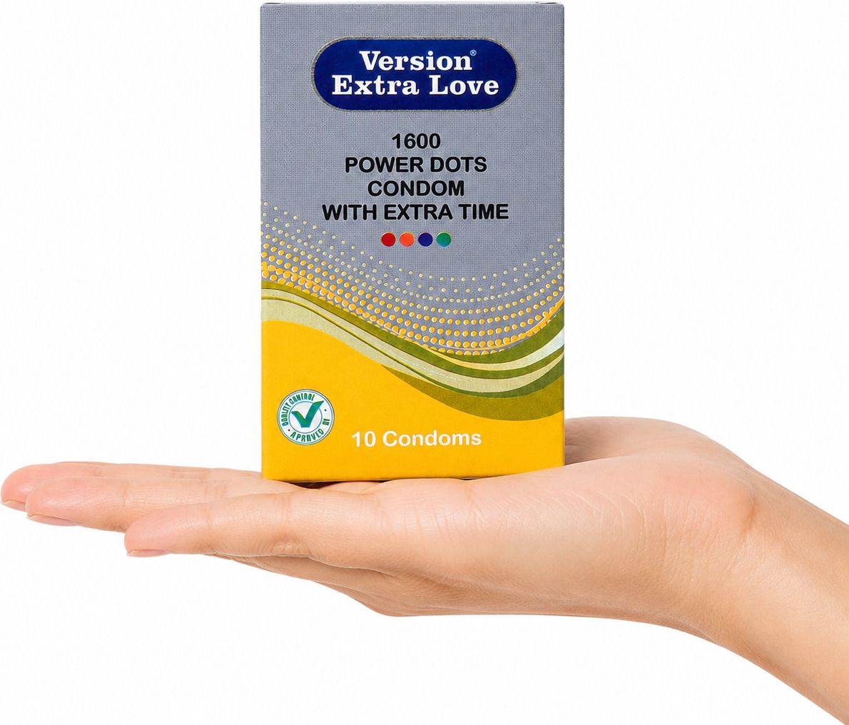 version extra love Men Extra Dotted with Extra Time Banana Flavored Condom-picture-24