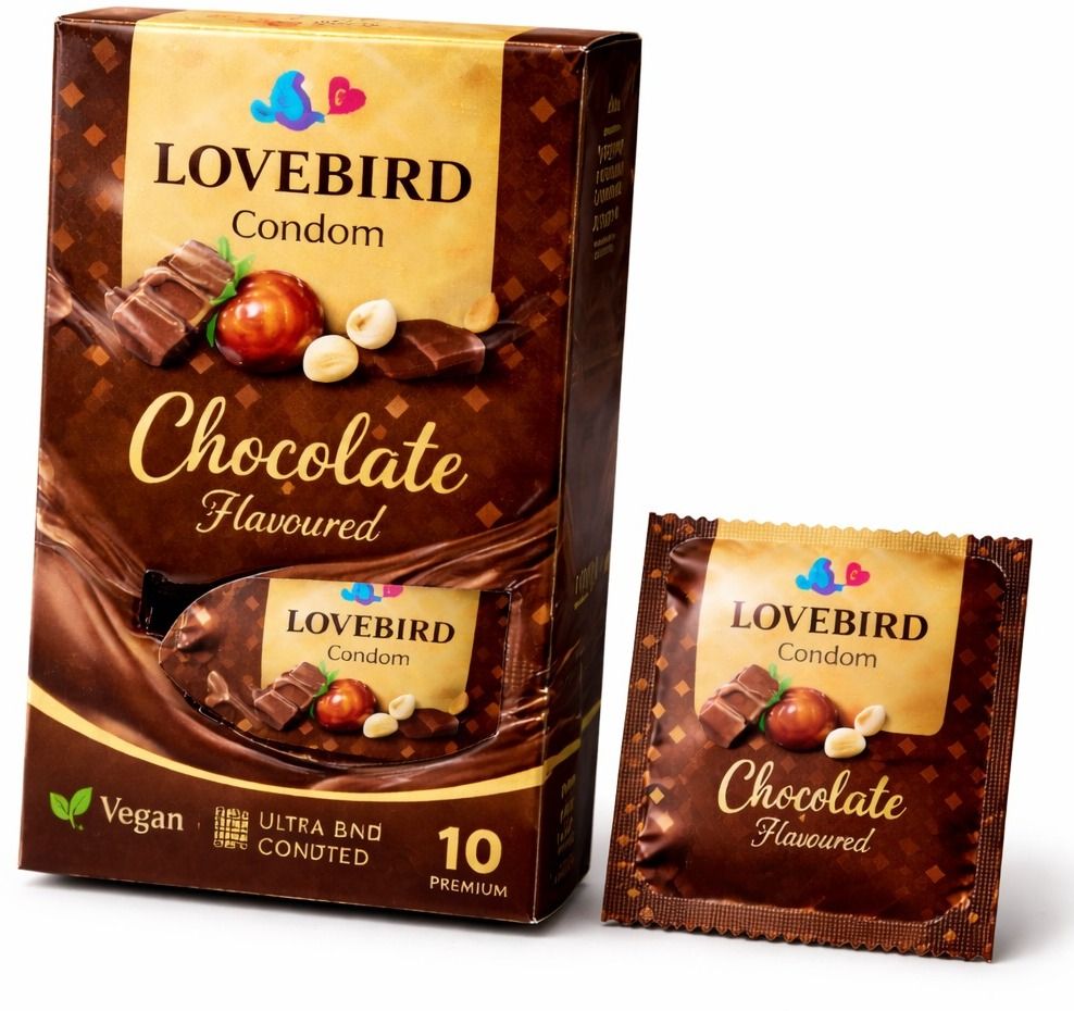 CHOCOLATE&HAZELNUT FLOVOURED | RIBBED & LUBRICATED | 2280+DOTS Condom-image-44
