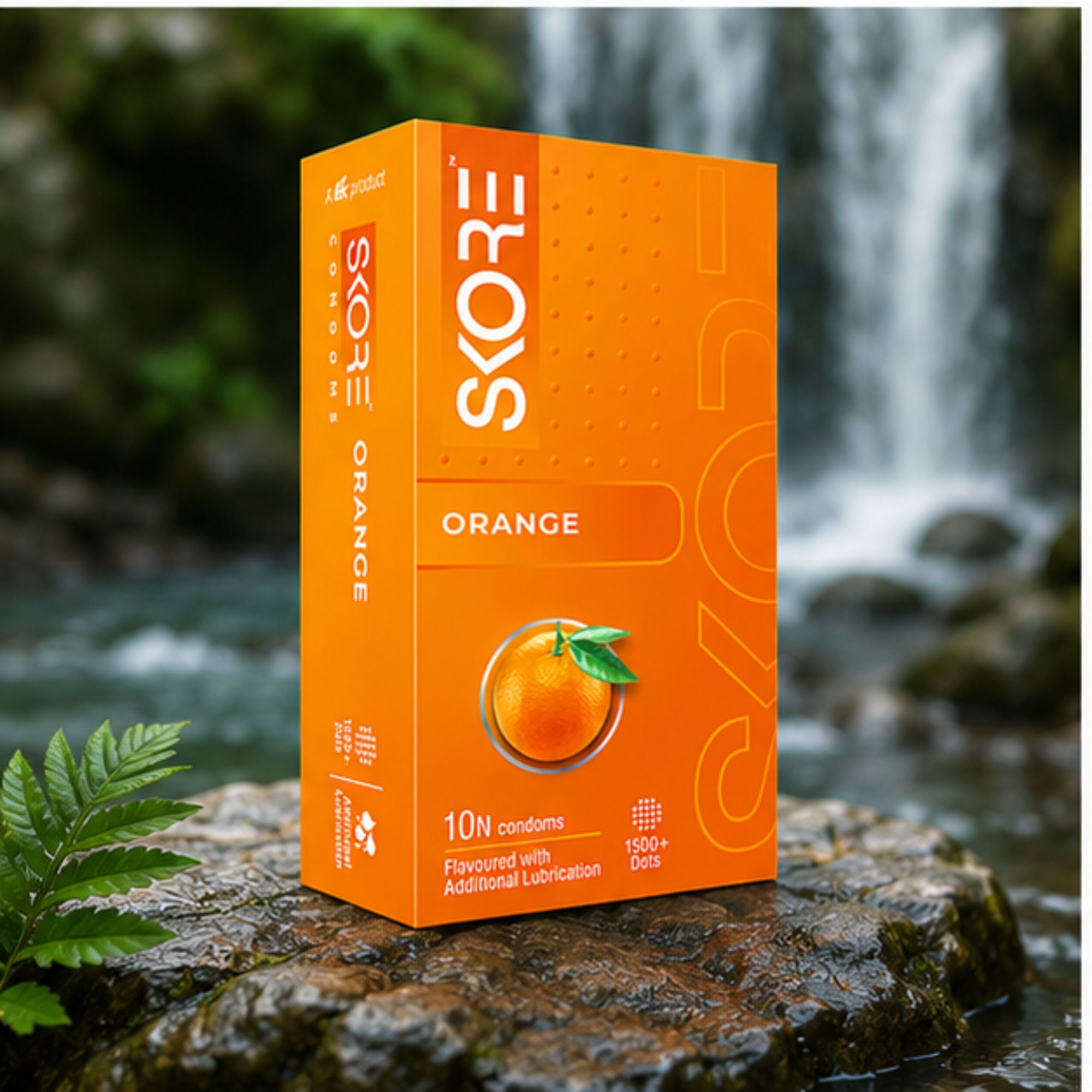 skore Orange Condoms with 1500+ Dots & Additional Lubrication Condom-picture-21