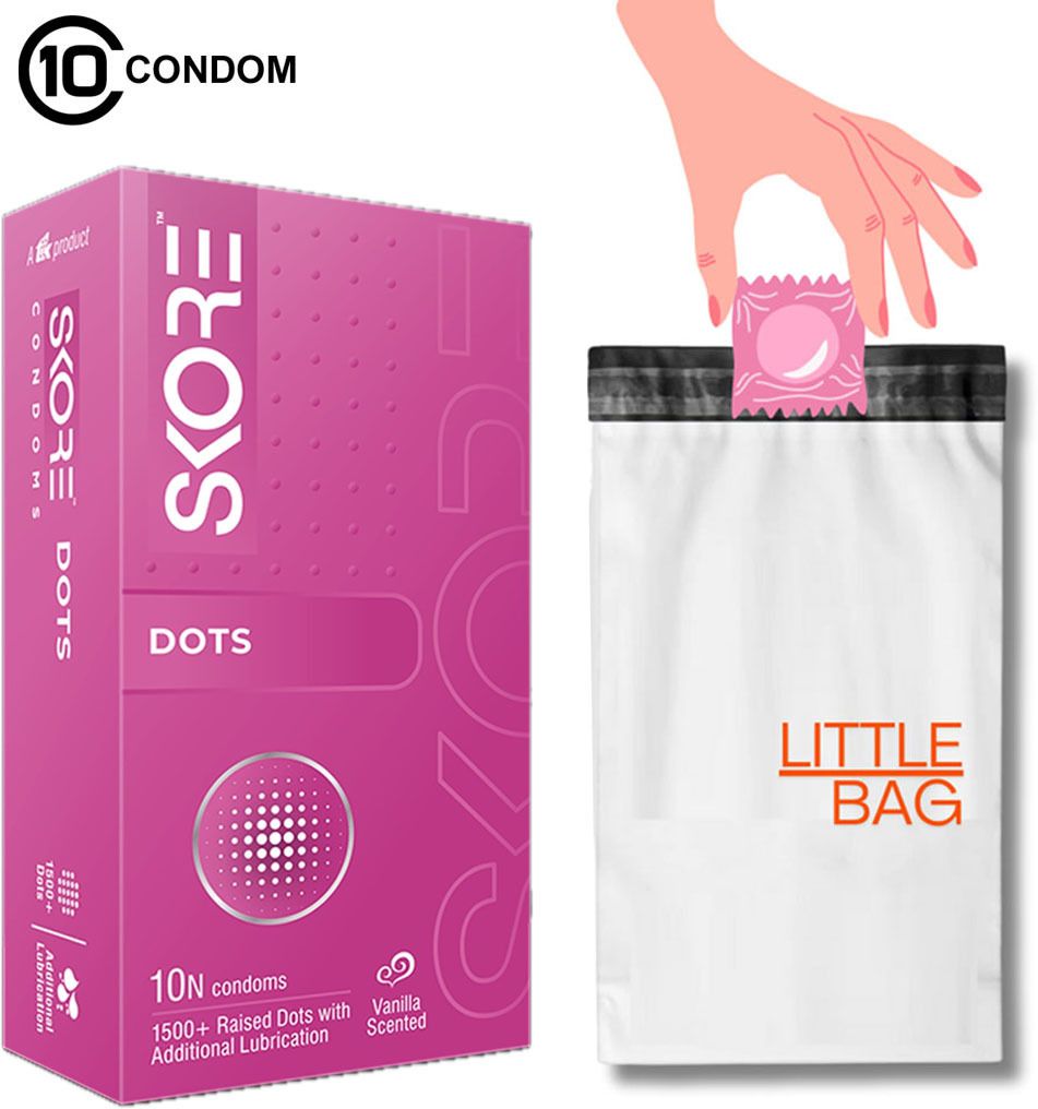 skore Dots Condoms With Condoms Dispose Bags Condom-picture-25