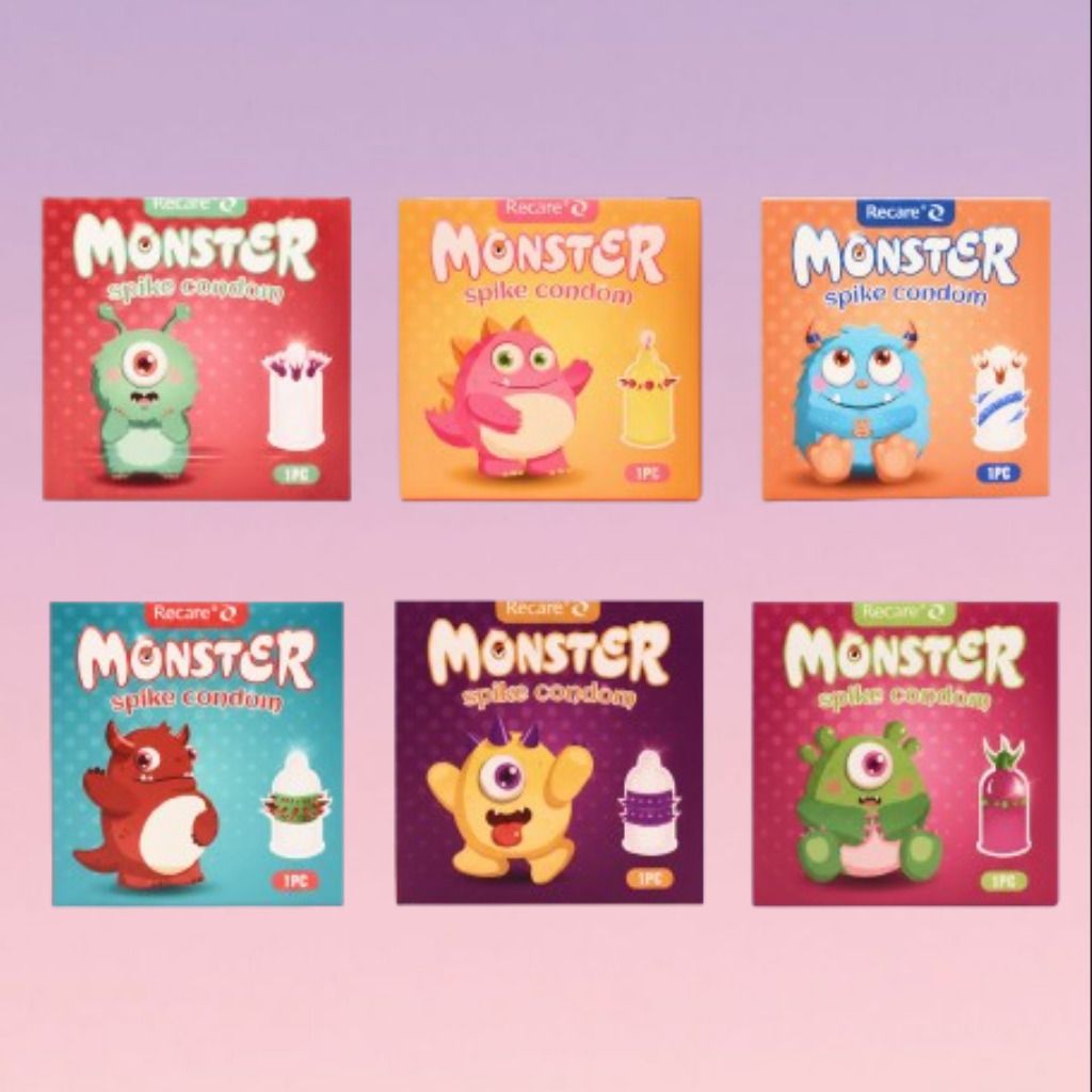 hk export Monster Character Spiked Condoms for High Energy Condom-picture-23