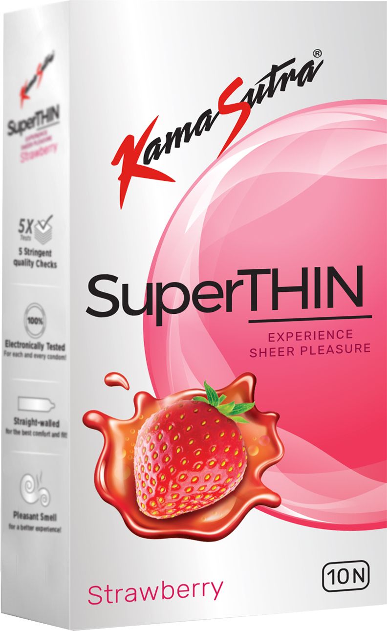 kamasutra Superthin Strawberry Condom-picture-20