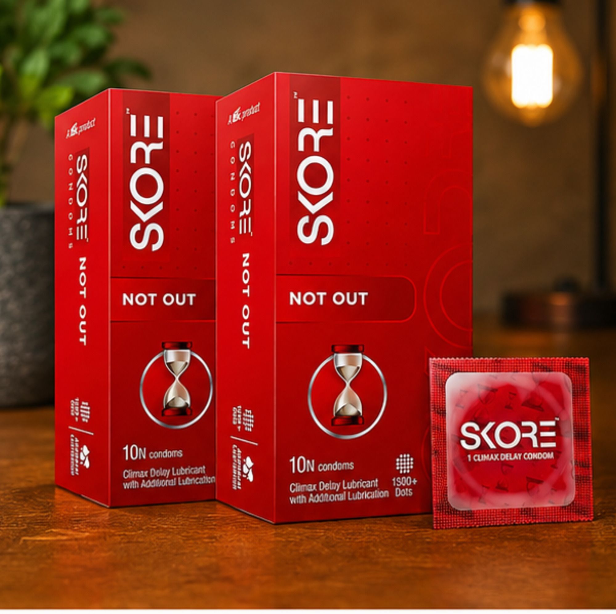 skore Premium Delay Lubricant Condoms | Pack of 2 x 10 Condoms Condom-picture-20