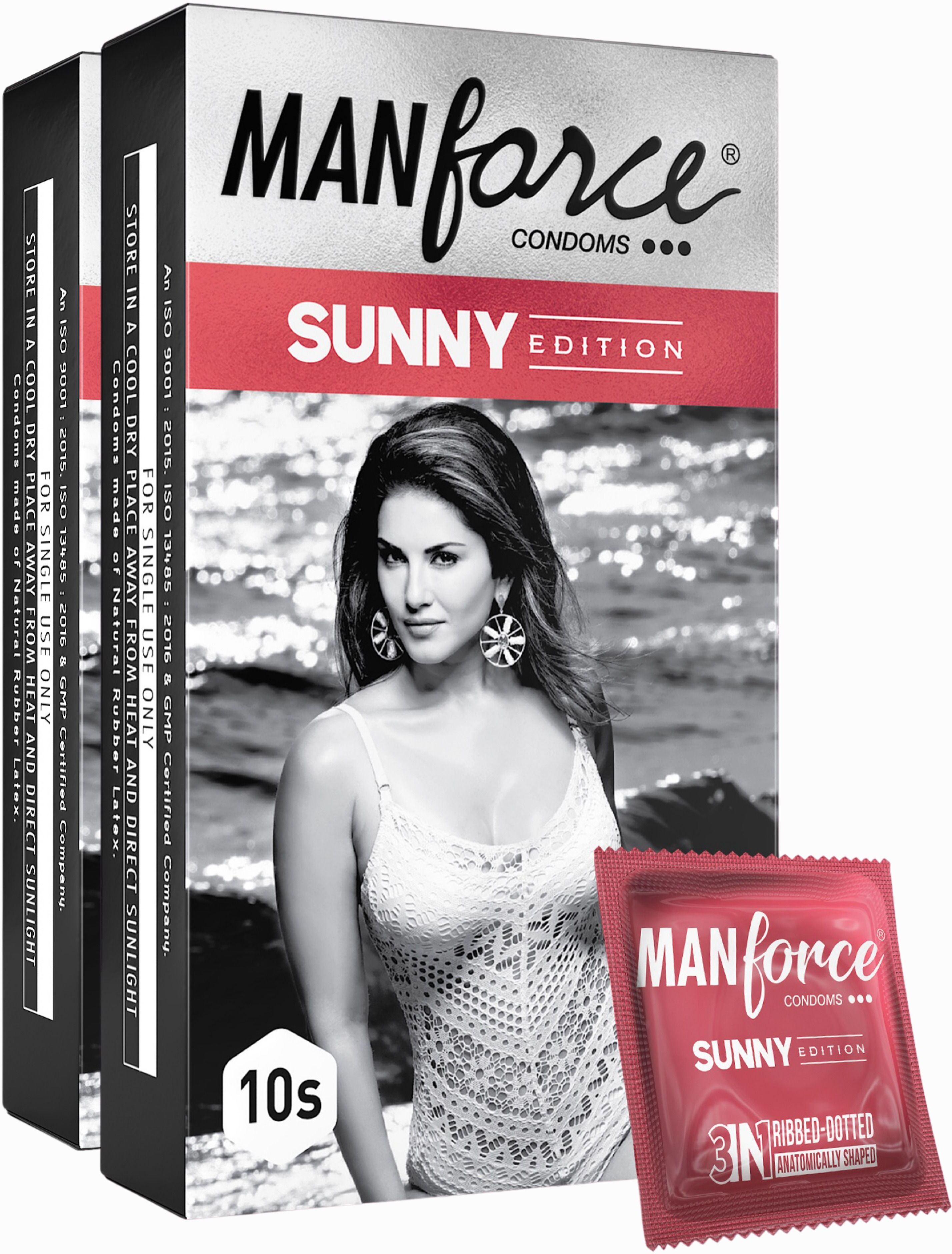 mankind Ribbed & Dotted Sunny Edition Condoms ,10 x Pack of 2 Condom-picture-6