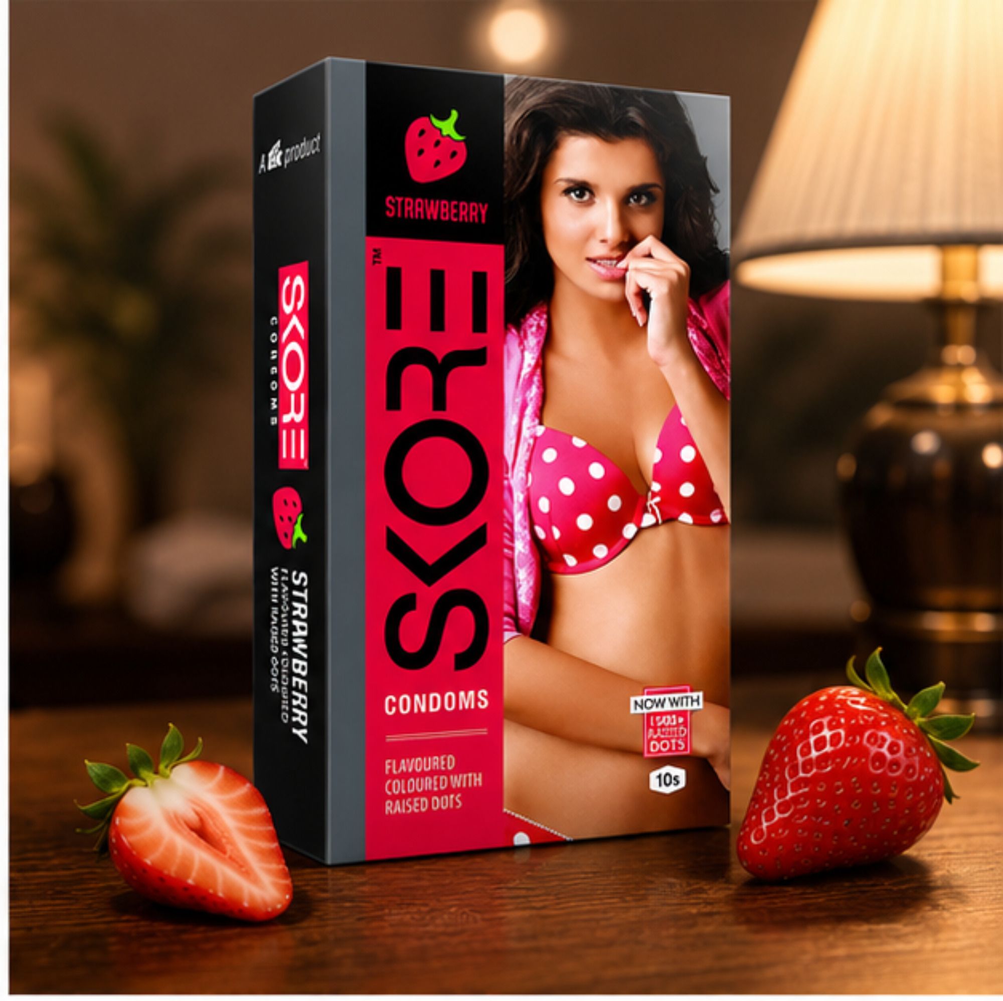 skore Strawberry Condoms Value Pack | Pack of 1 Condom-picture-28