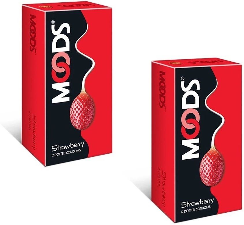 moods Strawberry Dotted Condoms for Men Condom-picture-25