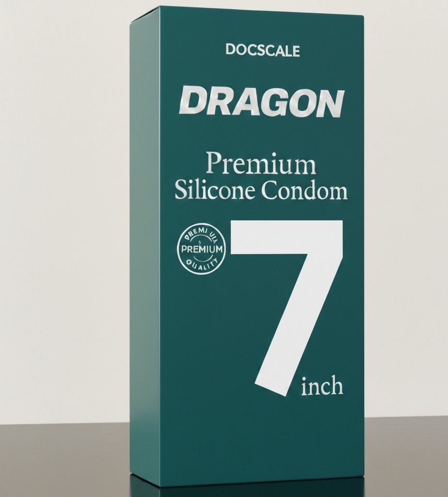 Silicon Dragon 7 Inch Premium Protection for Maximum Comfort Fit Condom-image-7