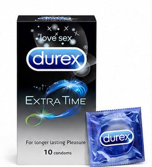 durex EXTRA TIME l FEATHER LIKE TOUCH l LONG LASTING PLEASURE l Condom-picture-0