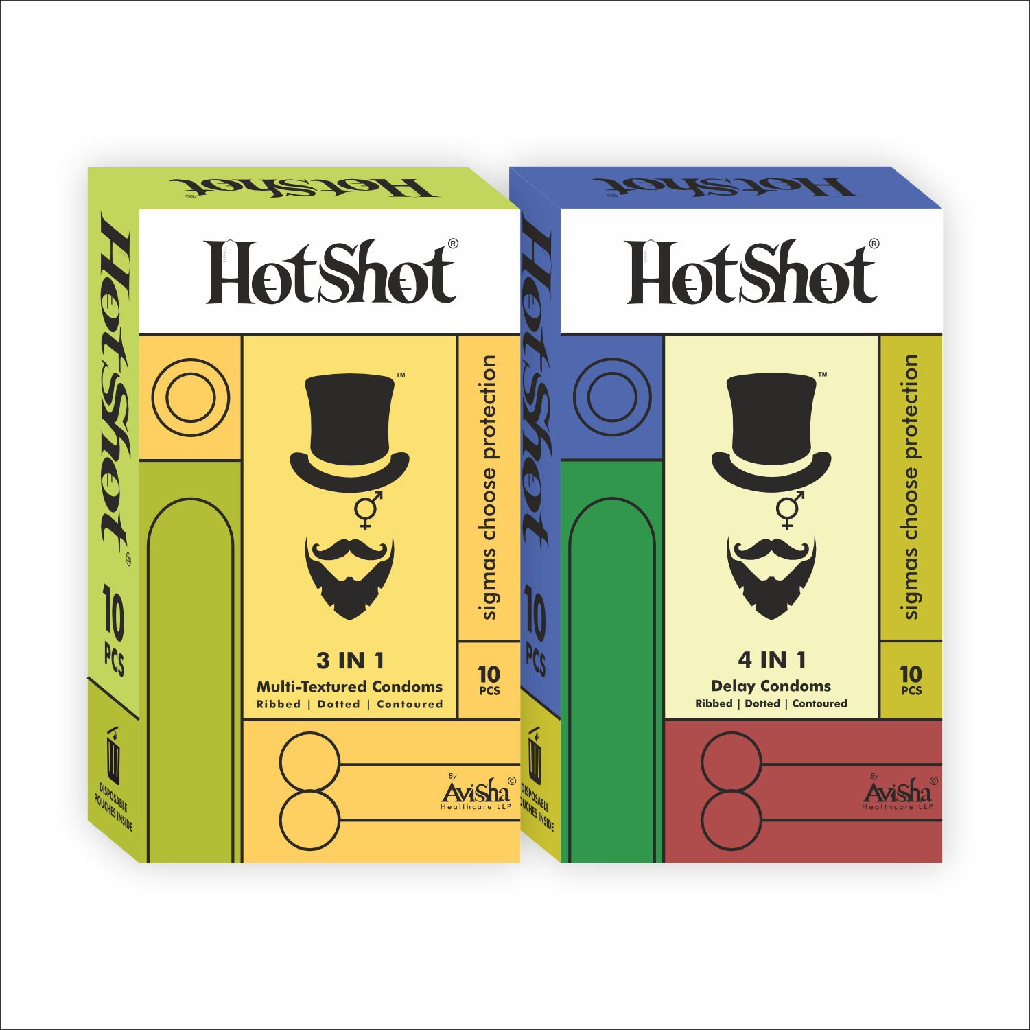 hotshot 3 in 1 and 4 in 1 Extra dotted, Ribbed, Long Lasting Premium Condom-picture-25