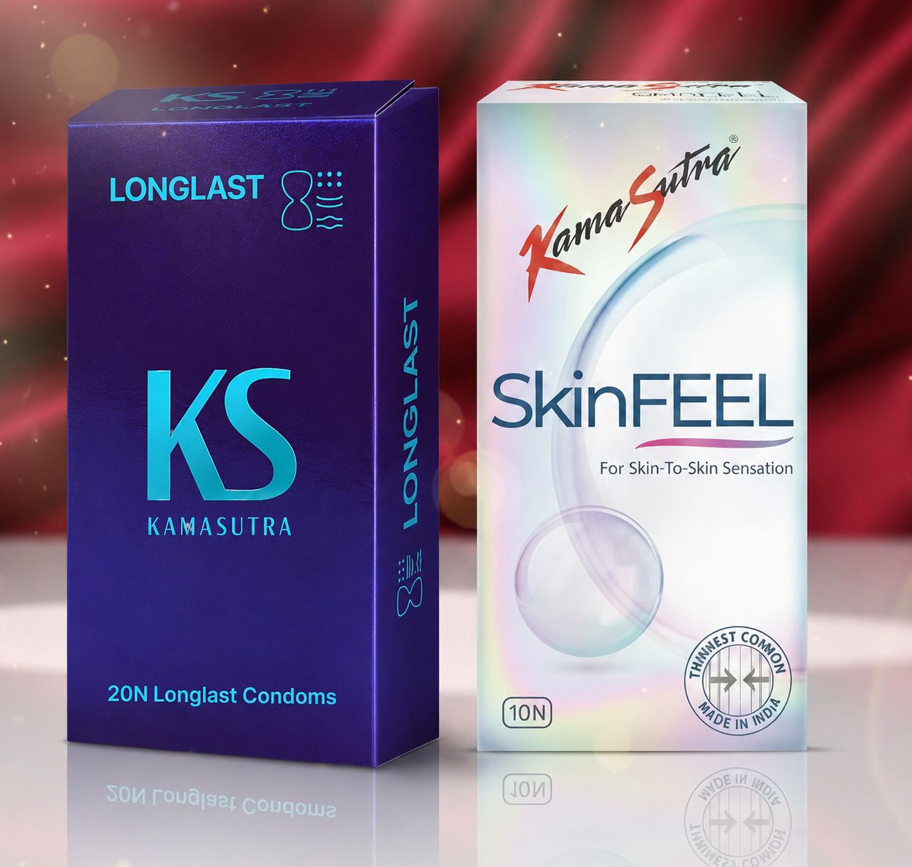 kamasutra longlast-20 sheets condom and skinfeel-10S condom Condom-picture-4
