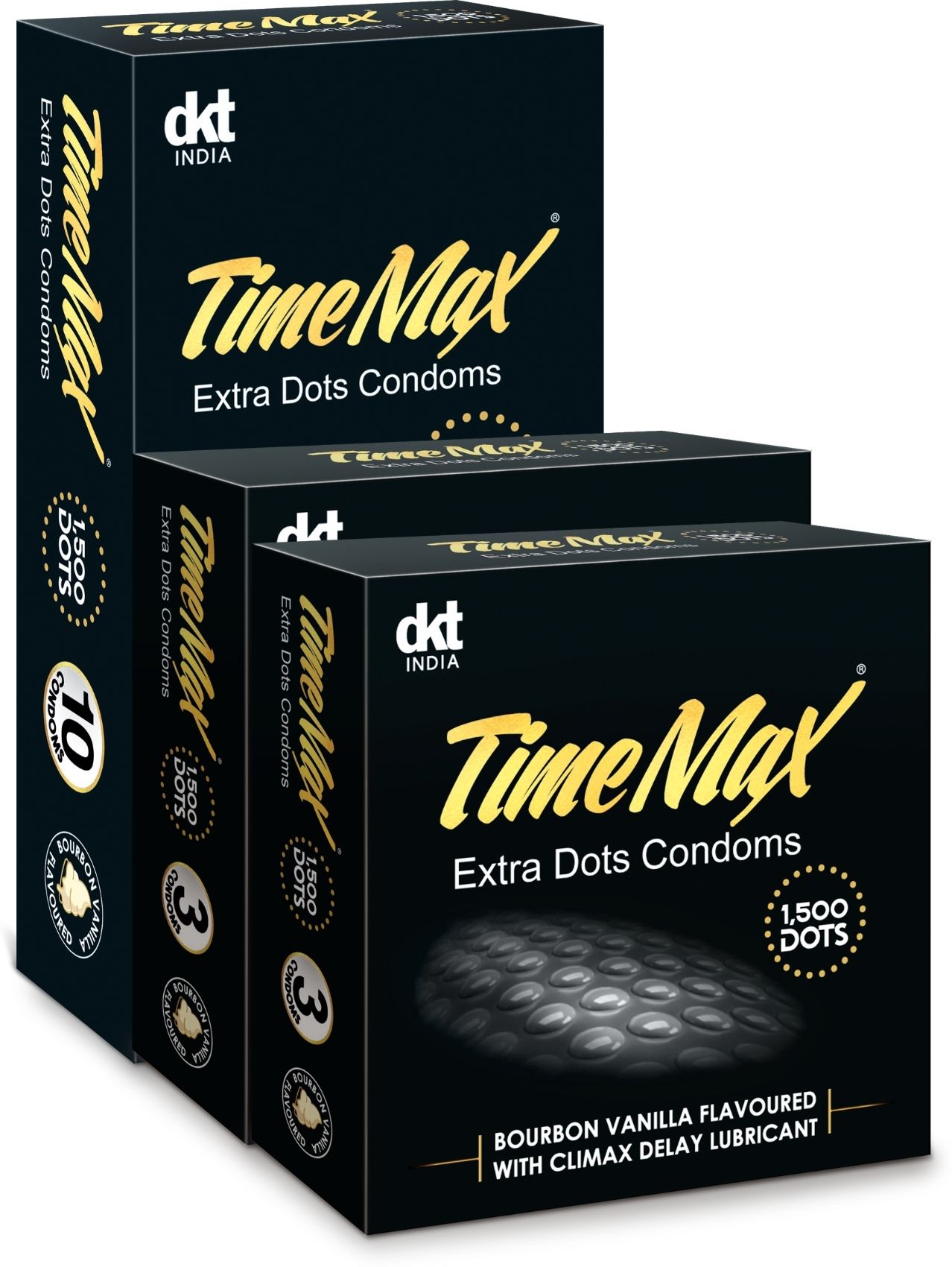 timemax 1500 dots Extra Dotted Condoms (10s, 3s x 2 pack) | Long Lasting Climax Delay Male Condom-picture-28