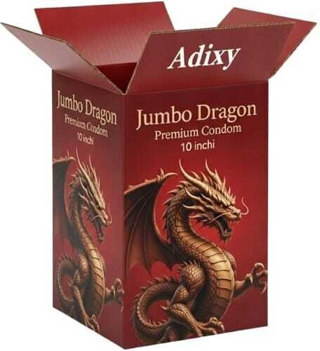 Silicon Dragon 10 Inchi Premium Quality Smooth & Comfortable Care Product Condom-image-8