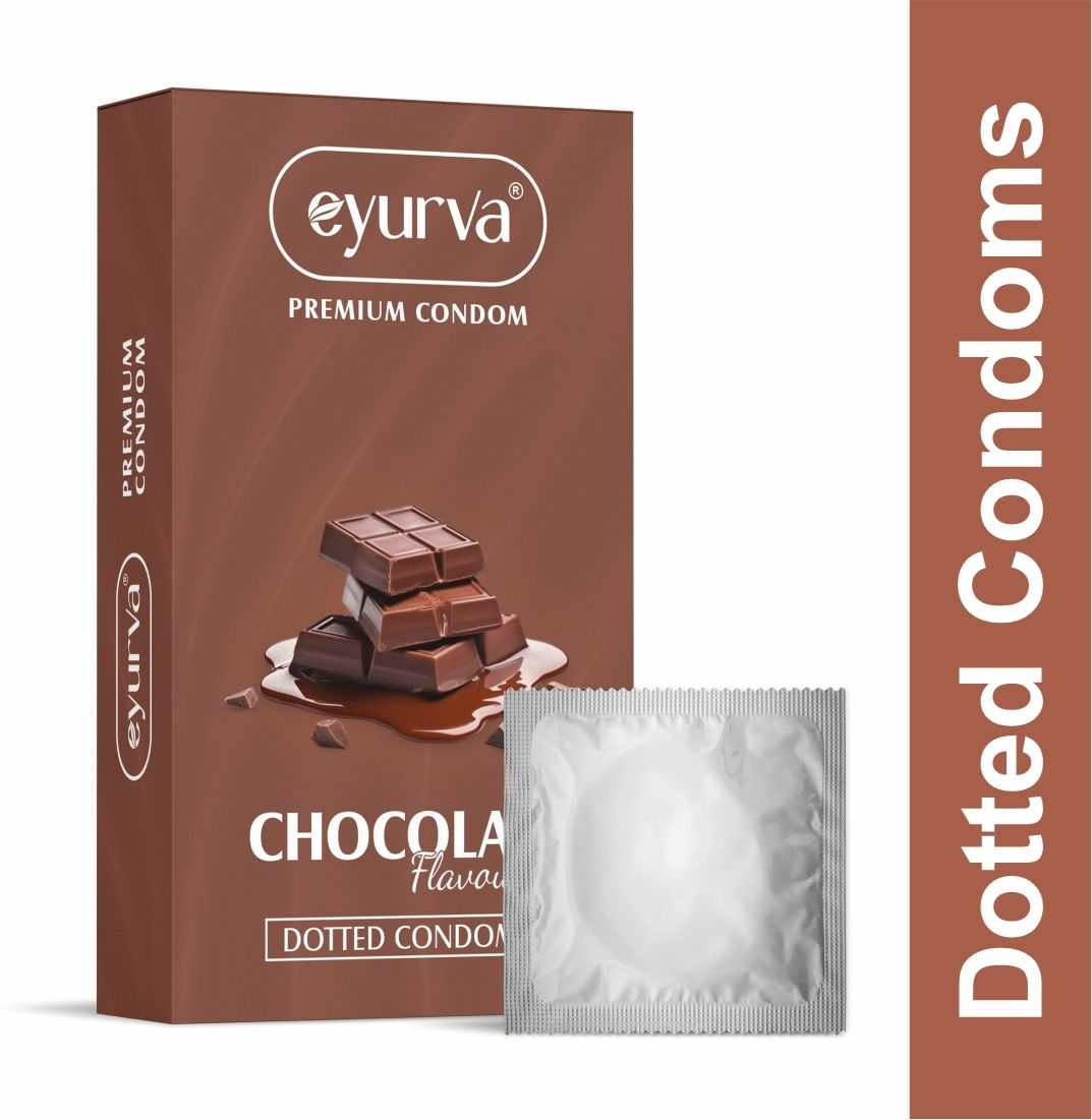 eyurva chocolate flavoured dotted condoms | chocolate condoms Condom-picture-25